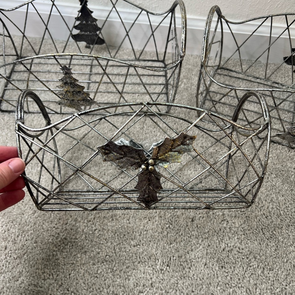 Christmas baskets - Picture 2 of 6